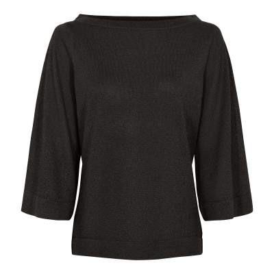 Gustav Arda Lurex Knit Top - Chocolat Gustav Arda Lurex Knit Top - Chocolat